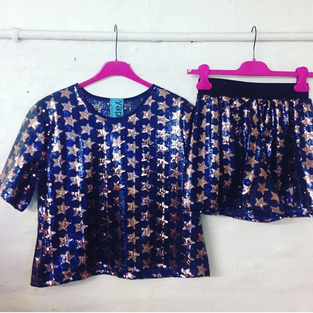 Festival Sequin Star Matching Set